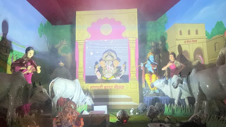 Celebrating Ganpati in Bhayandar East: Embracing the Benefits of Cow Milk and Advocating for Cow Protection