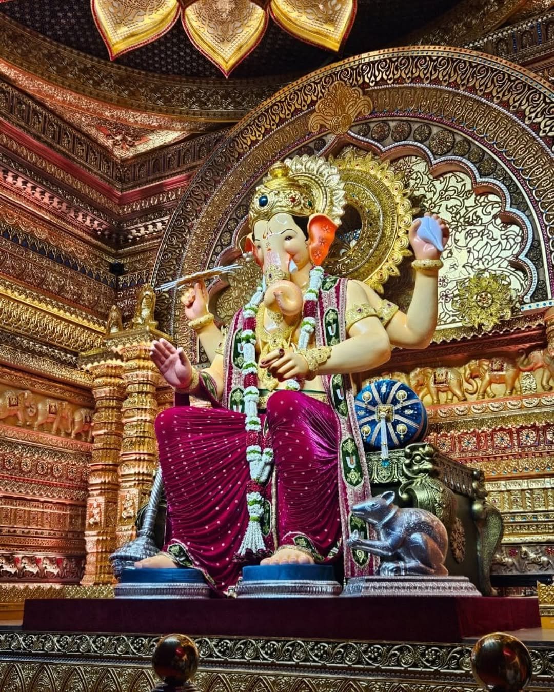 Millions of hearts one King 👑 Lalbaugcha Raja 2025 🙌✨ 3