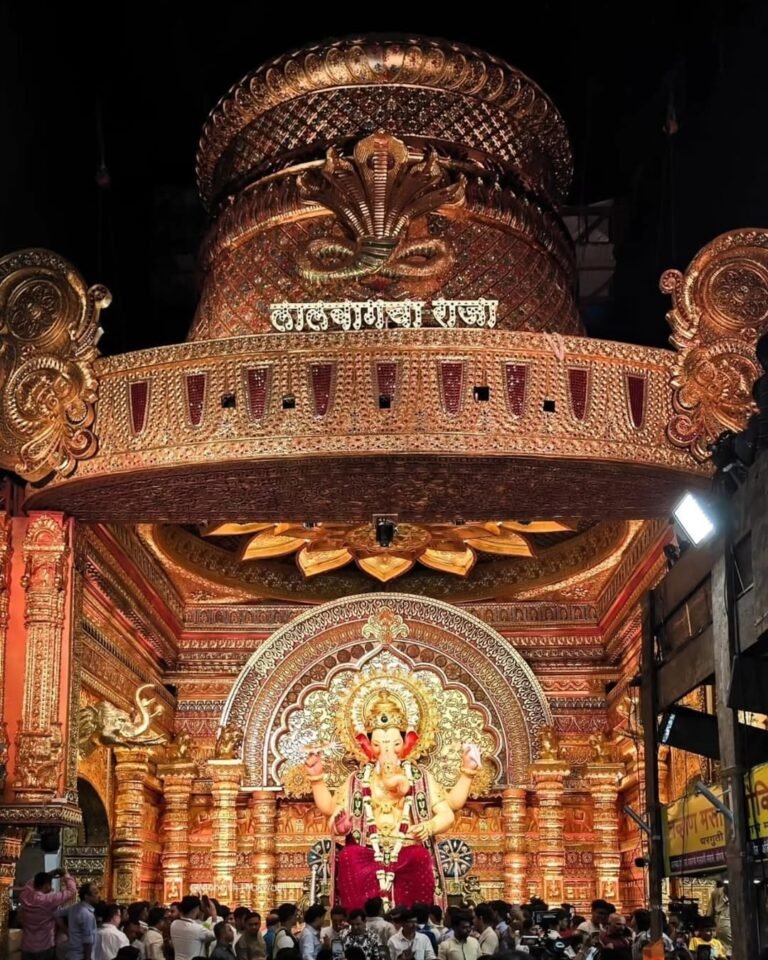 Lalbaugcha Raja 2025 First Look: Mumbai’s Ganesh Chaturthi Idol Unveiled