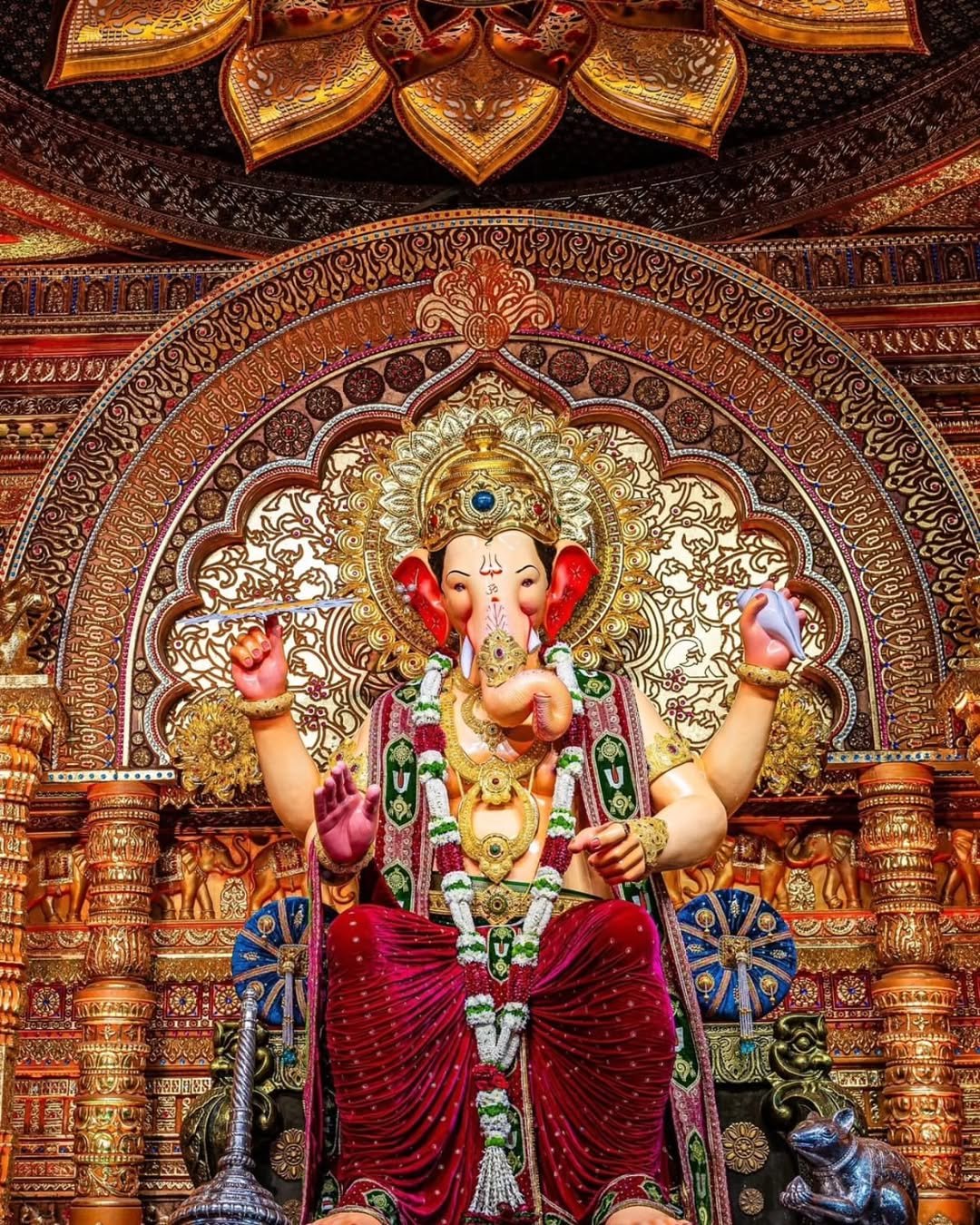 Millions of hearts one King 👑 Lalbaugcha Raja 2025 🙌✨ 6