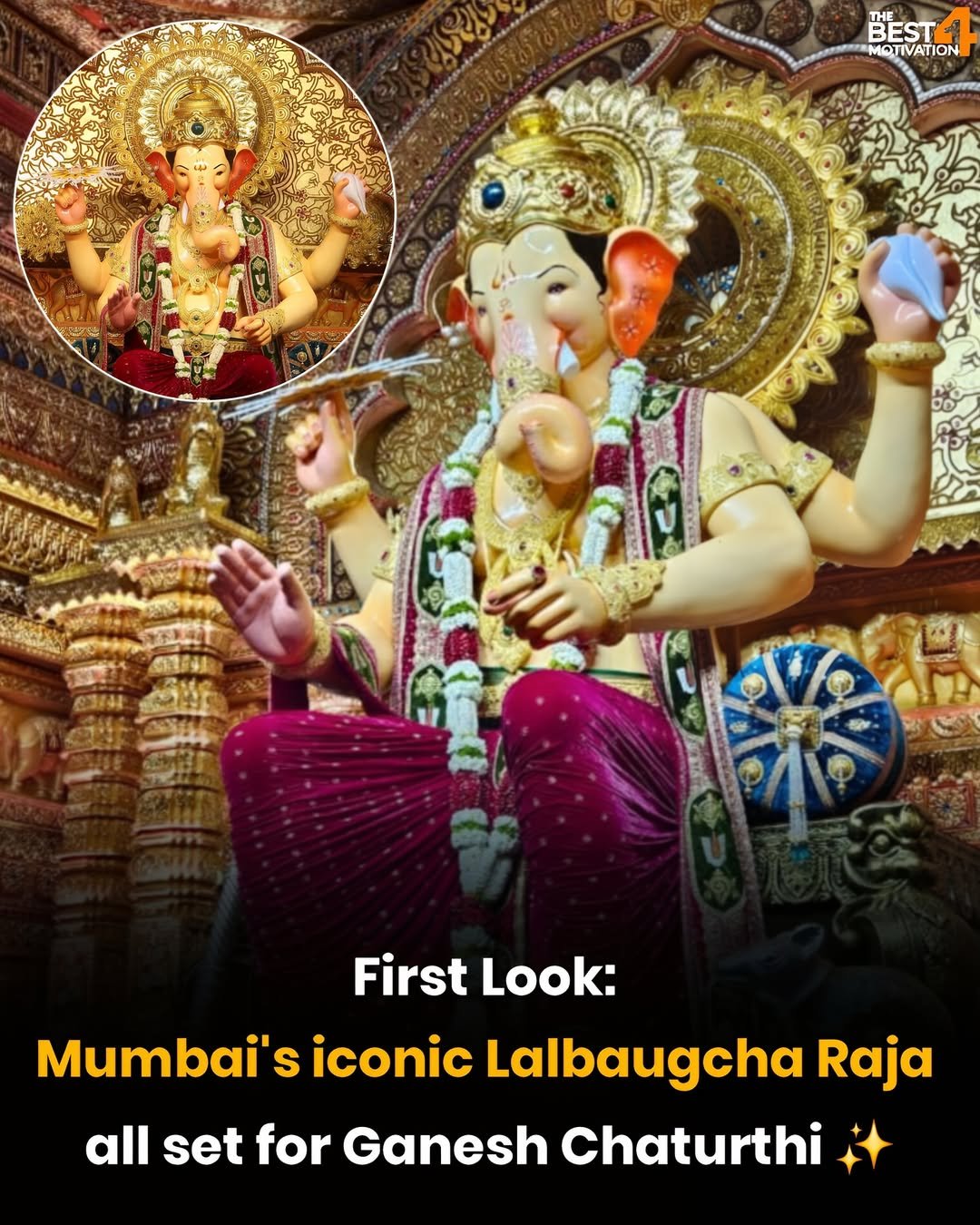 Millions of hearts one King 👑 Lalbaugcha Raja 2025 🙌✨