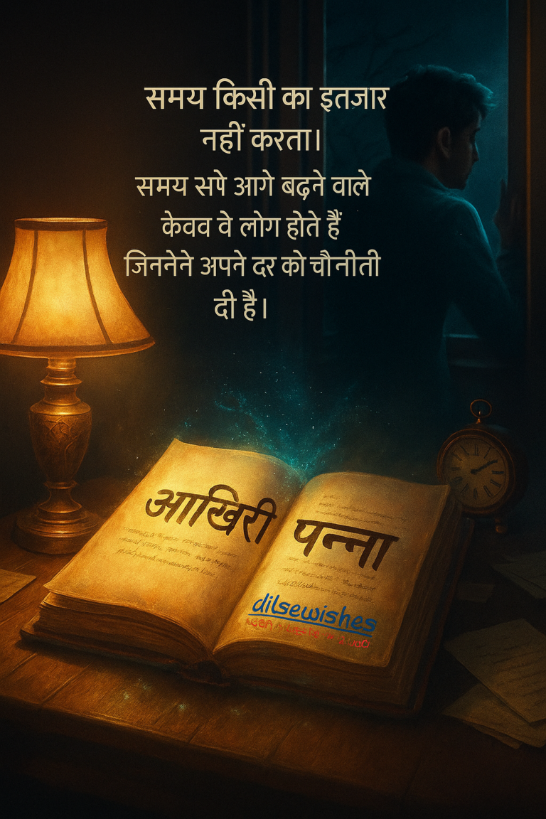 आख़िरी पन्ना