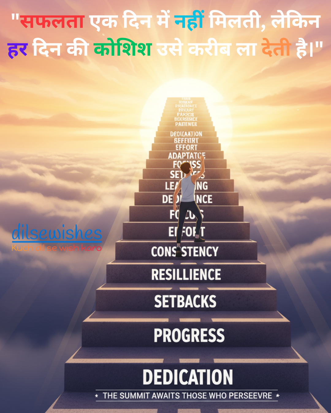 Haar Nahi Manne Ki Shakti : एक छोटा कदम हर दिन कैसे बड़ी सफलता लाता है