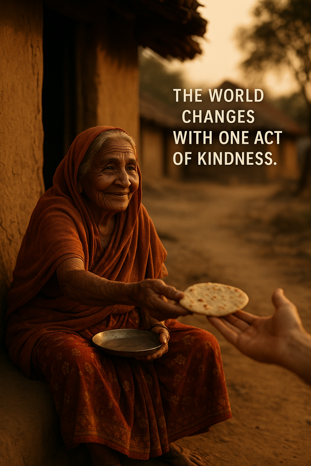 एक रोटी – प्रेरणादायक कहानी (Ek Roti – A Heart-Touching Moral Story)