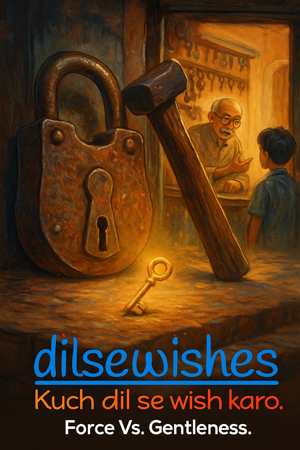 हथौड़ा और चाबी: एक प्रेरणादायक हिंदी कहानी