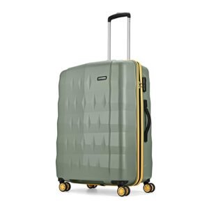 Aristocrat Comet Check-in Trolley Bag 66cm | Medium | Hard Luggage| Smooth 8-Wheel Suitcase| Combination Lock with Sturdy Zipper | Full Fabric Convipack | 3-Year International Warranty (Green) Aristocrat Comet Check-in Trolley Bag 66cm | Medium | Hard Luggage| Smooth 8-Wheel Suitcase| Combination Lock with Sturdy Zipper | Full Fabric Convipack | 3-Year International Warranty (Green)