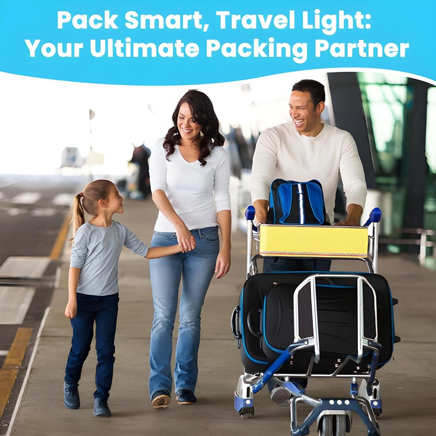 Mesh Packing Cubes Organiser for Travel, Travel Organizer Bags for Luggage, Suitcase includes 2 Drawstring Bags, Shoe Bag and Toiletry Bag with Hook - Set of 10 - Sky Blue, 32 x 11 cm 7 Mesh Packing Cubes Organiser for Travel, Travel Organizer Bags for Luggage, Suitcase includes 2 Drawstring Bags, Shoe Bag and Toiletry Bag with Hook - Set of 10 - Sky Blue, 32 x 11 cm - Image 7