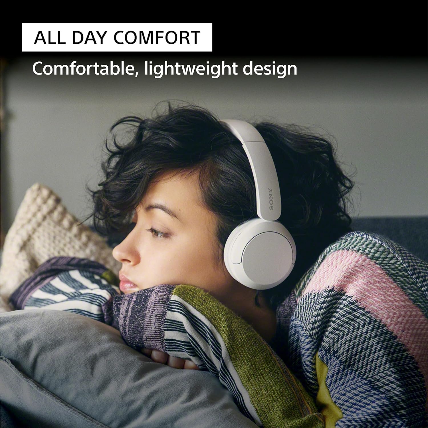 Sony WH-CH520 Wireless Bluetooth Headphones On Ear with Mic, Up to 50Hrs Battery, Quick Charge, DSEE Upscale, Multipoint Connectivity, Voice Assistant, Customized EQ-Blue Model : YY2958 4 Sony WH-CH520 Wireless Bluetooth Headphones On Ear with Mic, Up to 50Hrs Battery, Quick Charge, DSEE Upscale, Multipoint Connectivity, Voice Assistant, Customized EQ-Blue Model : YY2958 - Image 4