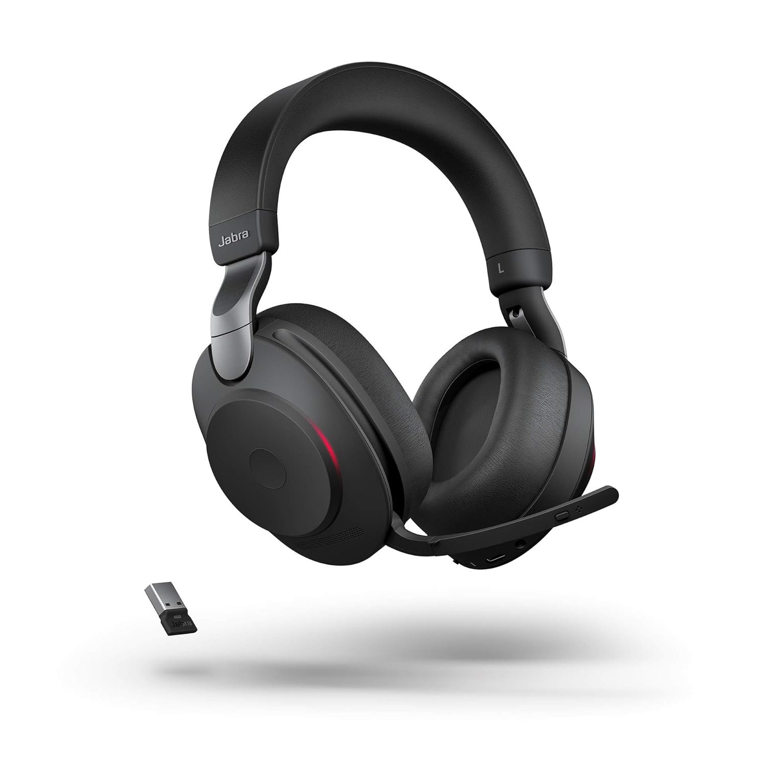 Smart Reviews Home 12 Jabra Evolve2 85 Wireless PC Headset with Charging Stand Noise Cancelling UC Certified Stereo Headphones with Long Lasting Battery USB A Bluetooth Adapter Black